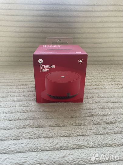 Яндекс Станция Лайт красная