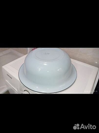 Тазик эмалированный СССР