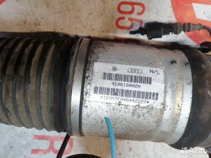 Пневмостойка задняя правая Audi A8 D3 4E BVJ 2008