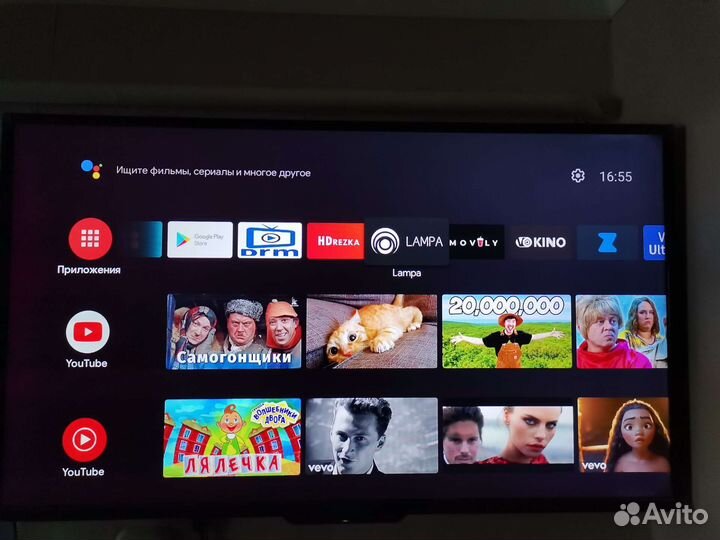 Смарт приставка android 4К Stick 1200 каналов