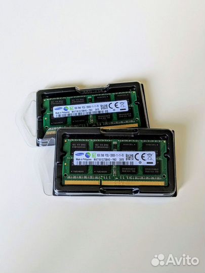 8гб 2Rx8 оперативная память DDR3L для ноутбука