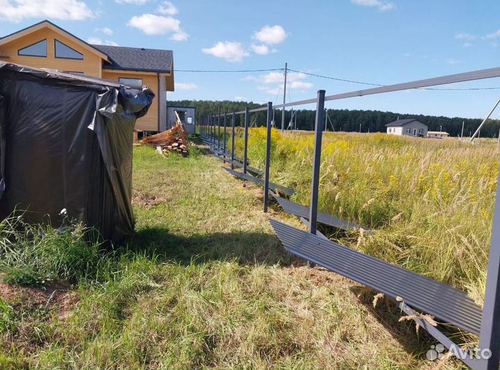 Оцинкованный забор