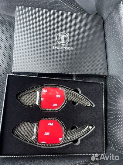 Накладки на подрулевые переключатели DSG, лепестки