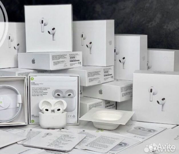 Беспроводные наушники Airpods 3 premium