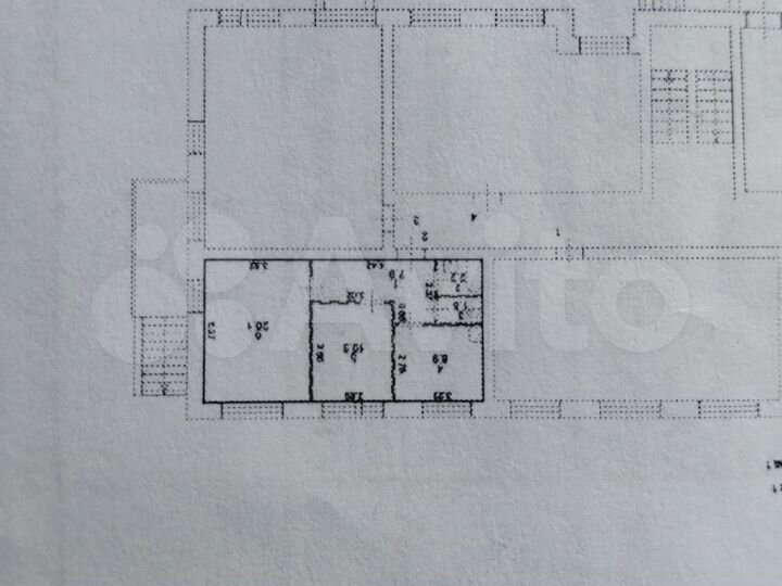 2-к. квартира, 50,9 м², 1/5 эт.
