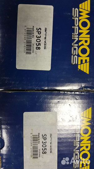 Пружины передние Monroe SP3058 пара новые