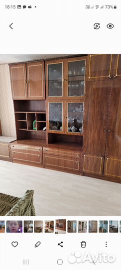 Стенка б/у, кресло