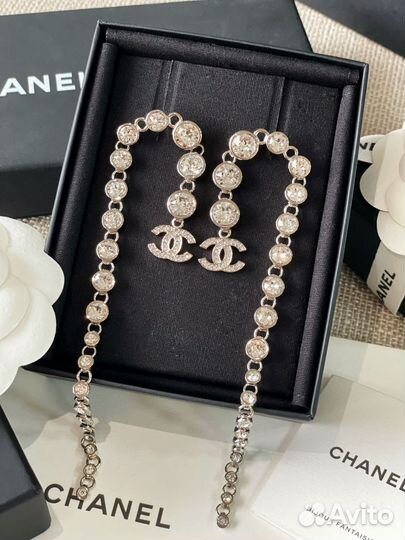 Серьги Chanel