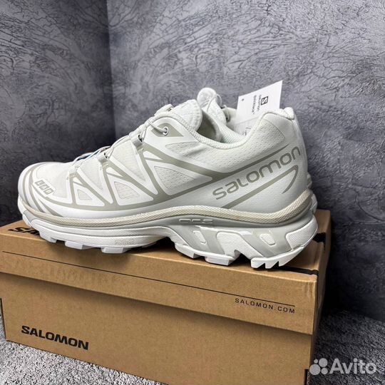 Кроссовки Salomon Xt-6 White весенние мужские