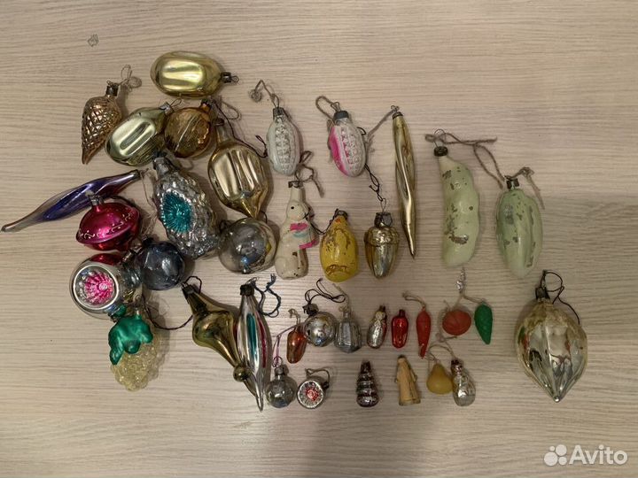 Елочные игрушки СССР