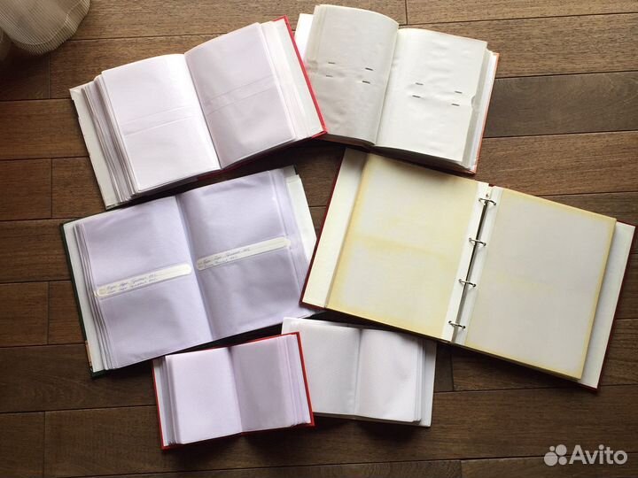 Фотоальбомы 10*15 см и на кольцах