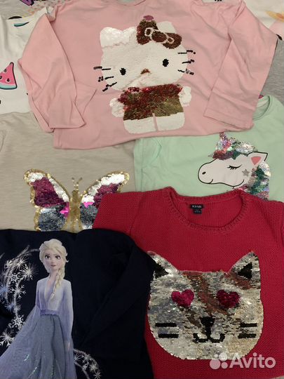 Вещи пакетом на девочку 128