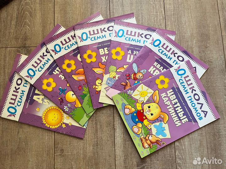 Обучающие книжки для ребёнка 0-1 год