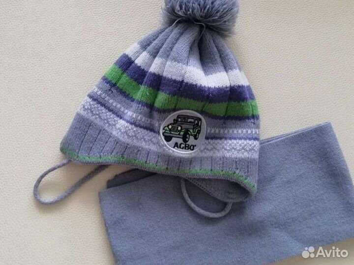 Комплект шапка и шарф