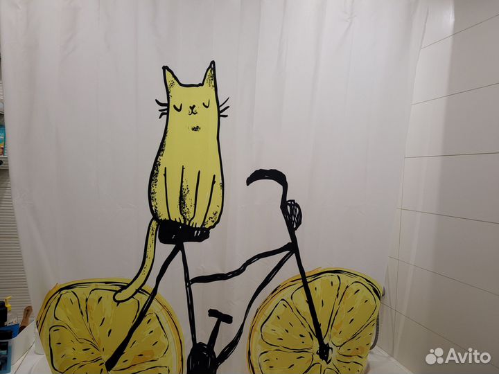 Штора для ванной