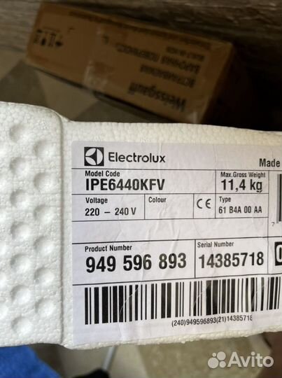 Варочная панель индукция Элекктролюкс
