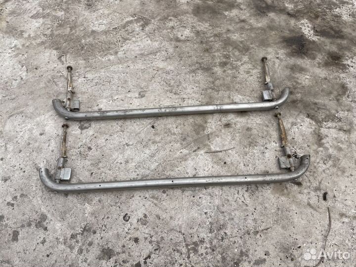 Защита порогов на ниву из нержавейки