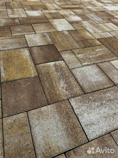 Тротуарная плитка и поребрик