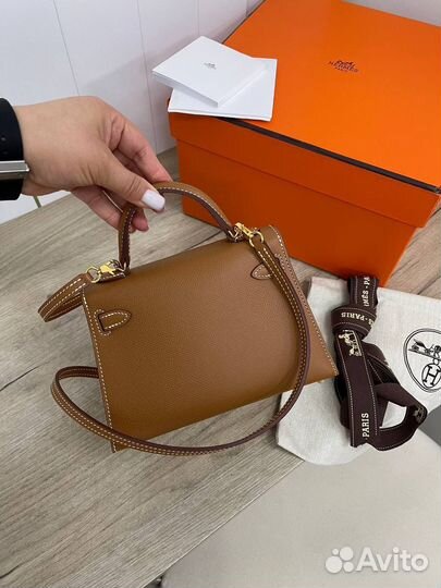 Сумка hermes kelly mini Epsom