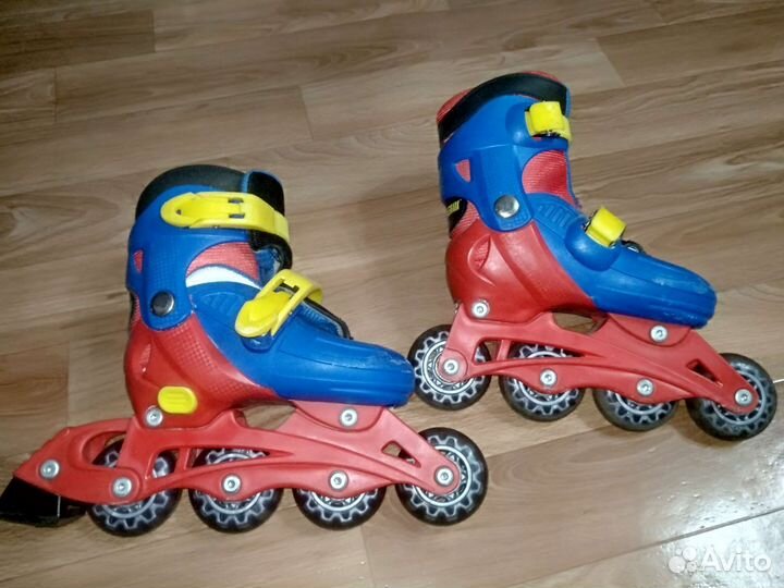 Роликовые коньки детские раздвижные
