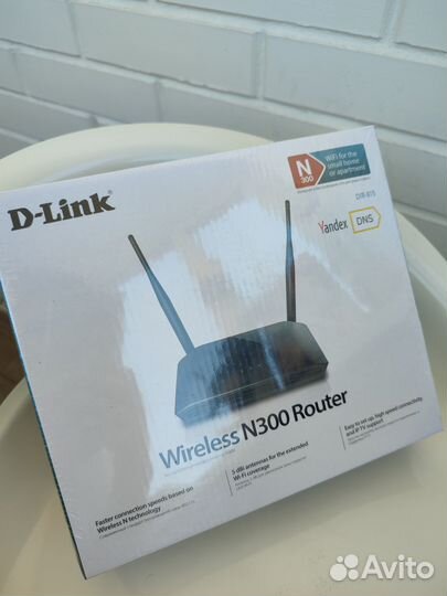 Вай-фай Wi-Fi роутер D-link DiR 615 N300 новый