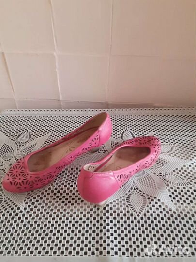 Туфли женские 38 размер натуральная кожа 37