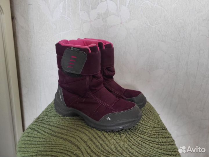 Зимние ботинки для девочки 36 размер