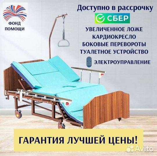 Кровать медицинская функциональная