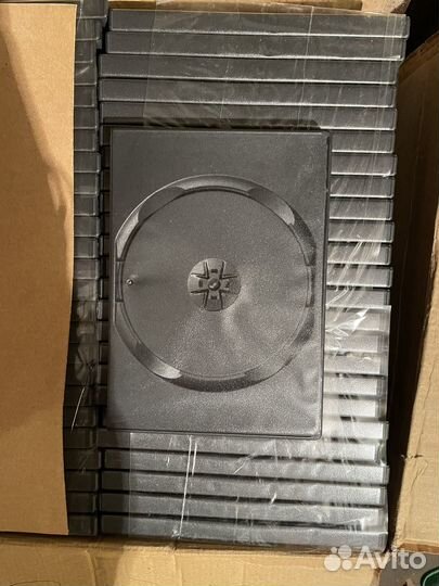 Коробка для dvd и cd дисков (футляр)