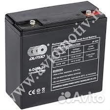 Акб тяговый outdo vrla 12V 24Ah 6-DZM-20 e-byke