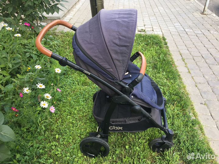Коляска CBX Flex Lux Jeansy Blue (2 в 1)