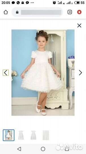 Платье нарядное (на выпускной в детский сад)
