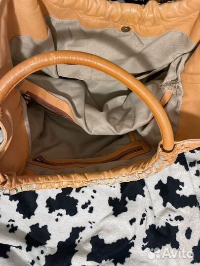 Сумка натуральная кожа