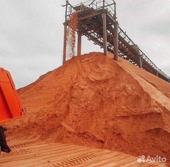 Песок строительный от 5м3