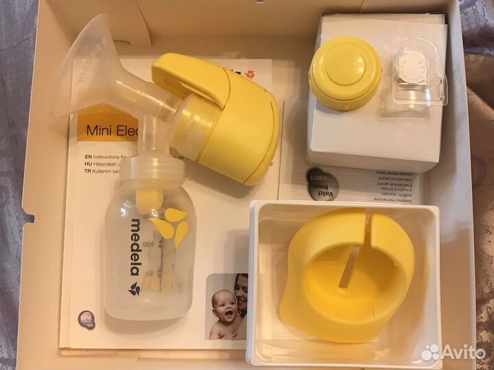 Молокоотсос medela электрический в коробке