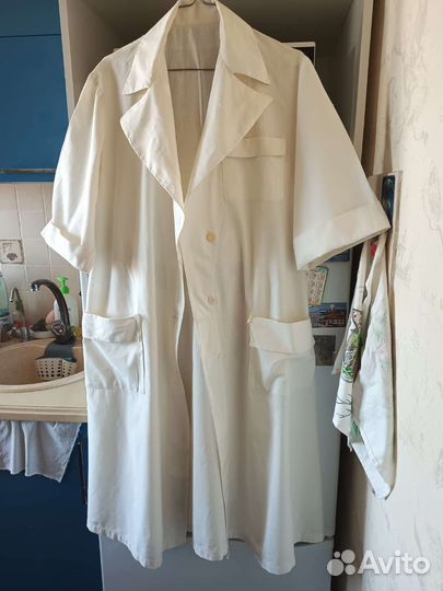 Медицинский халат женский 52 54 разм., пр-во СССР