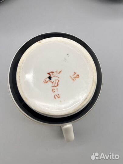 Сервиз кофейный Вербилки СССР