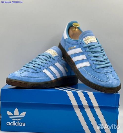 Кроссовки Adidas Spezial Blue (Арт.48200)