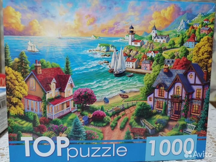 Пазлы 500, 1000, 1500 деталей