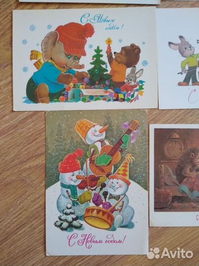 Открытки Зарубина, чистые