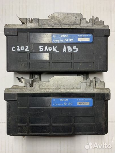 Блок управление ABS на Mercedes W124.126.129.201