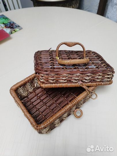 Корзиночка с крышкой