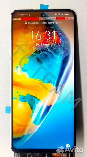 Дисплей для Honor 10X Lite/P Smart 2021 (оригинал)