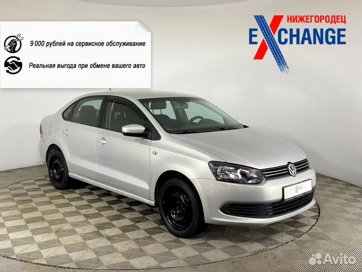 Volkswagen Polo 1.6 AT, 2011, 173 400 км