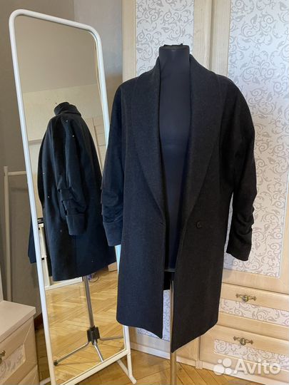 Трендовое пальто кокон 42-44