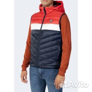 Жилет Jack & Jones, темно-красный меланж