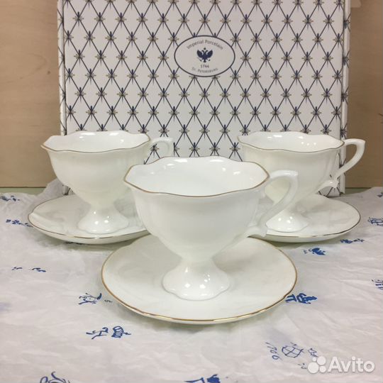 Чашка с блюдцем кофейная ф. Наташа ифз(лфз)