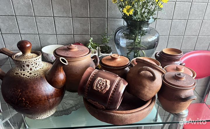 Керамические горшки
