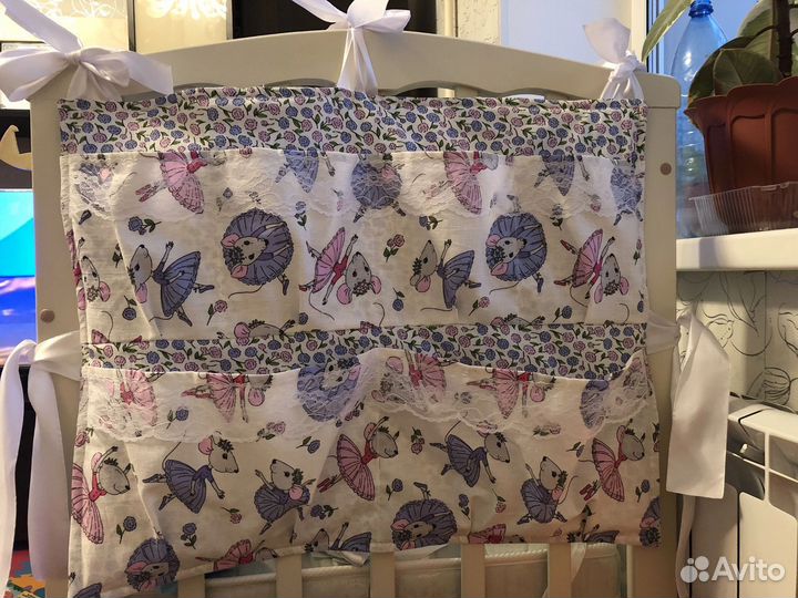 Бортики в детскую кроватку