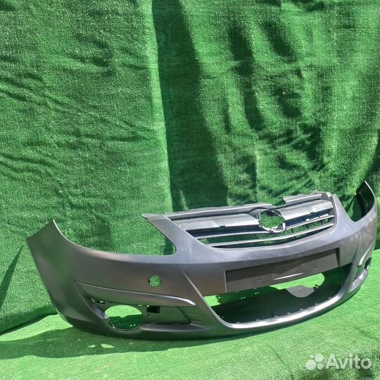 Бампер передний opel corsa d